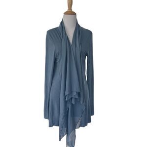 Giusy waterfall silk blend cardigan